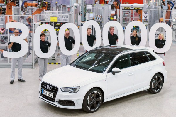 Na svet »prijokal« že 3-milijonti Audi A3
